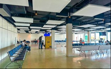 O aeroporto de Ilhéus está recebendo investimentos de mais de R$ 50 milhões - Socicam/Divulgação