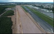 A nova pista terá 1.410 metros e será entregue em 2025 - Zurich Airport/Divulgação