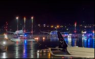 Quase 290 voos foram cancelados e outros 17 foram desviados para outros aeroportos. A criança a bem. - Reprodução/Redes Sociais