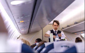 O serviço de bordo terá de ser o mais breve possível, segundo a Anvisa - Abear/Divulgação