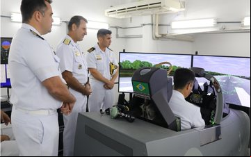 Marinha mantém atividade dos caças AF-1 Skyhawk mesmo sem porta-aviões - Marinha do Brasil
