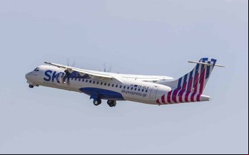 SX-IPO é o décimo terceiro ATR 72 da companhia aérea grega - Divulgação