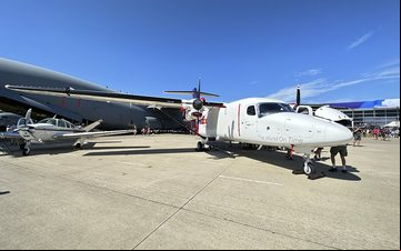 O SkyCourier tem potencial na aviação geral, de negócios, transporte regular e militar - Edmundo Ubiratan/AERO Magazine