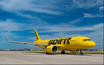 Spirit possui mais de 70 A320neo em sua frota - Divulgação