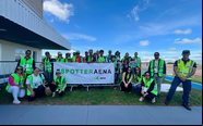 O evento foi realizado durante a ExpoZebu, período de alta movimentação aérea em Uberaba - Aena Brasil/Divulgação