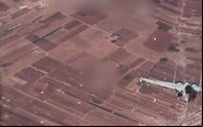 Vídeo revela mostra a liberação de flares, forçando manobras evasivas dos drones - USAF
