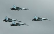Su-27 Flanker estão entre os principais caças da frota da força aérea russa - TASS / Alexander Ryumin