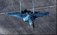 No começo do conflito entre russos e ucranianos pelo menos um caça Su-27 teve seu abate confirmado - Divulgação