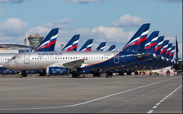 Aviação comercial russa a por um momento delicado desde fevereiro - Divulgação