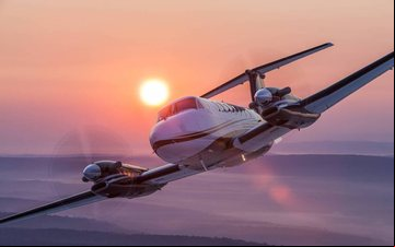 Turboélice pode transportar até nove ageiros - Textron
