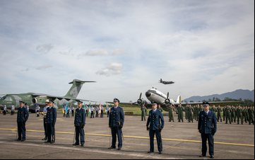 Cerimônia contou com várias homenagens aos veteranos do CAN - FAB/ Sargento Figueira