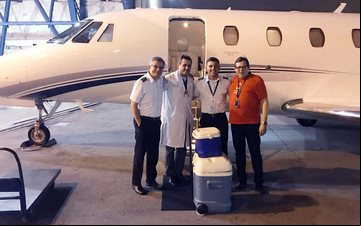 Além do DECEA, Associação Brasileira de Aeroportos e a Petrobras isentam as taxas de pouso e de combustível para voos de transporte de órgãos - Divulgação Decea