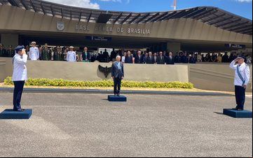 Cerimonia teve a presença do novo ministro da Defesa José Múcio Monteiro - FAB