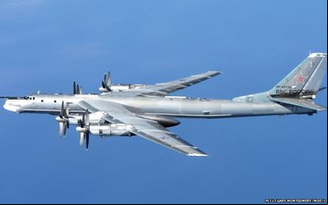 Imagem RAF intercepta Tu-95