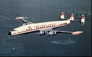 O Constellation nasceu de uma iniciativa inovadora da TWA, que, na década de 1940, encomendou 40 aeronaves para fazer seus lucros decolarem - SDASM