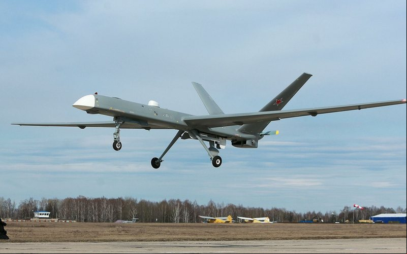 Orion é o principal UAV (drone) russo empregado no conflito com a Ucrânia - Via Twitter