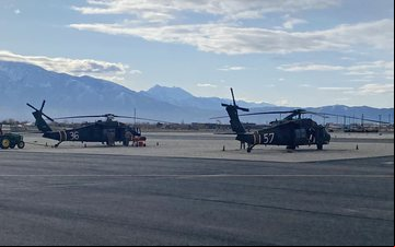 Helicópteros UH-60 Black Hawk podem desempenhar diversas missões, como resgates em regiões de difícil o - Guarda Nacional de Utah