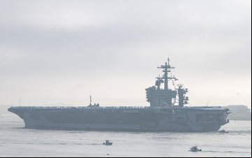 EUA têm onze super porta-aviões, o que o torna detentor da maior esquadra do tipo no mundo - US Navy