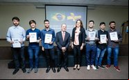 Alunos desenvolveram quadricópteros autônomos que atuam de forma cooperativa no combate a incêndios florestais - Cecomsaer/Sargento Figueira