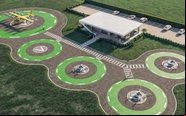 Local dentro de condomínio será destinado às operações de pouso e decolagens dos eVTOL - Divulgação