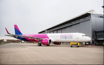Wizz Air opera atualmente mais de 90 A321neo - Divulgação