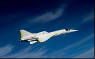 Demonstrador de tecnologia XB-1 deverá ser o primeiro avião civil supersônico desde o Concorde - Boom Supersonic