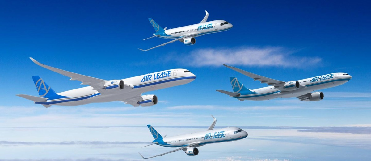Aeronaves da Air Lease na Airbus