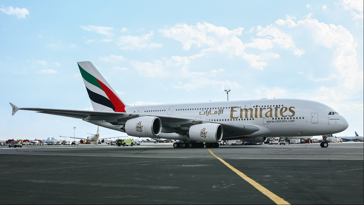Airbus A380 da Emirates