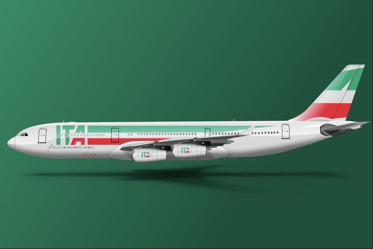 Airbus da ITA Trasporto Aereo