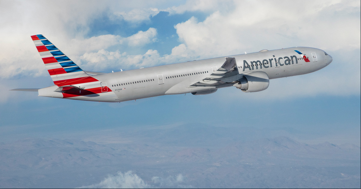 Boeing 777-300ER da American Airlines