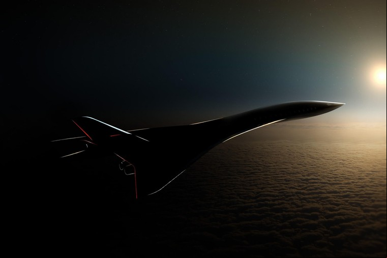 Futuro avião supersônico Aerion AS3