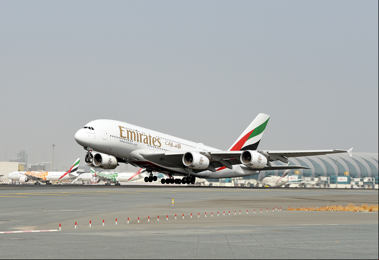 Airbus A380 da Emirates Airline