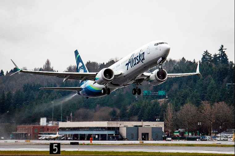Boeing 737 MAX 9 da Alaska Airlines 