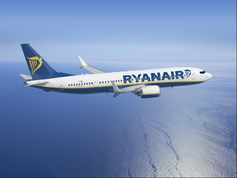 737 MAX da Ryanair