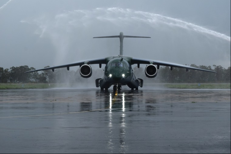 FAB recebeu seu quarto KC-390