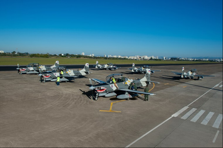 Embraer A-29 Super Tucano da força aérea das Filipinas